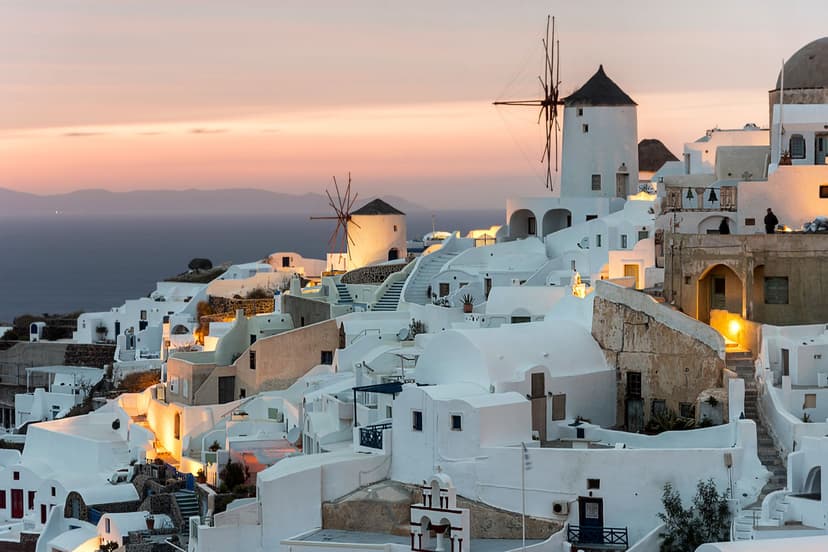 Romanticul Santorini