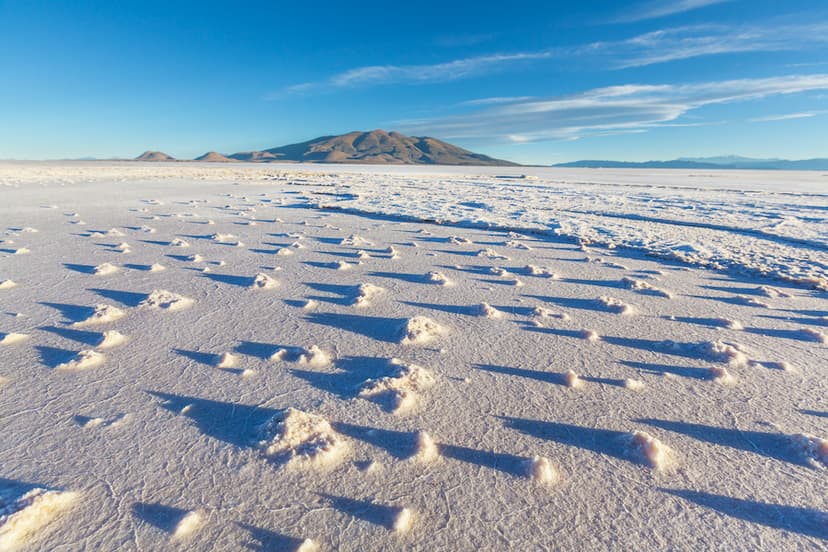 Salar de Uyuni, deșertul de sare din Bolivia