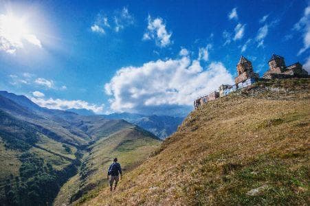 Cele mai frumoase formațiuni naturale din Georgia