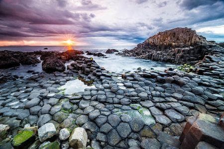 Drumul Giganților, Irlanda de Nord