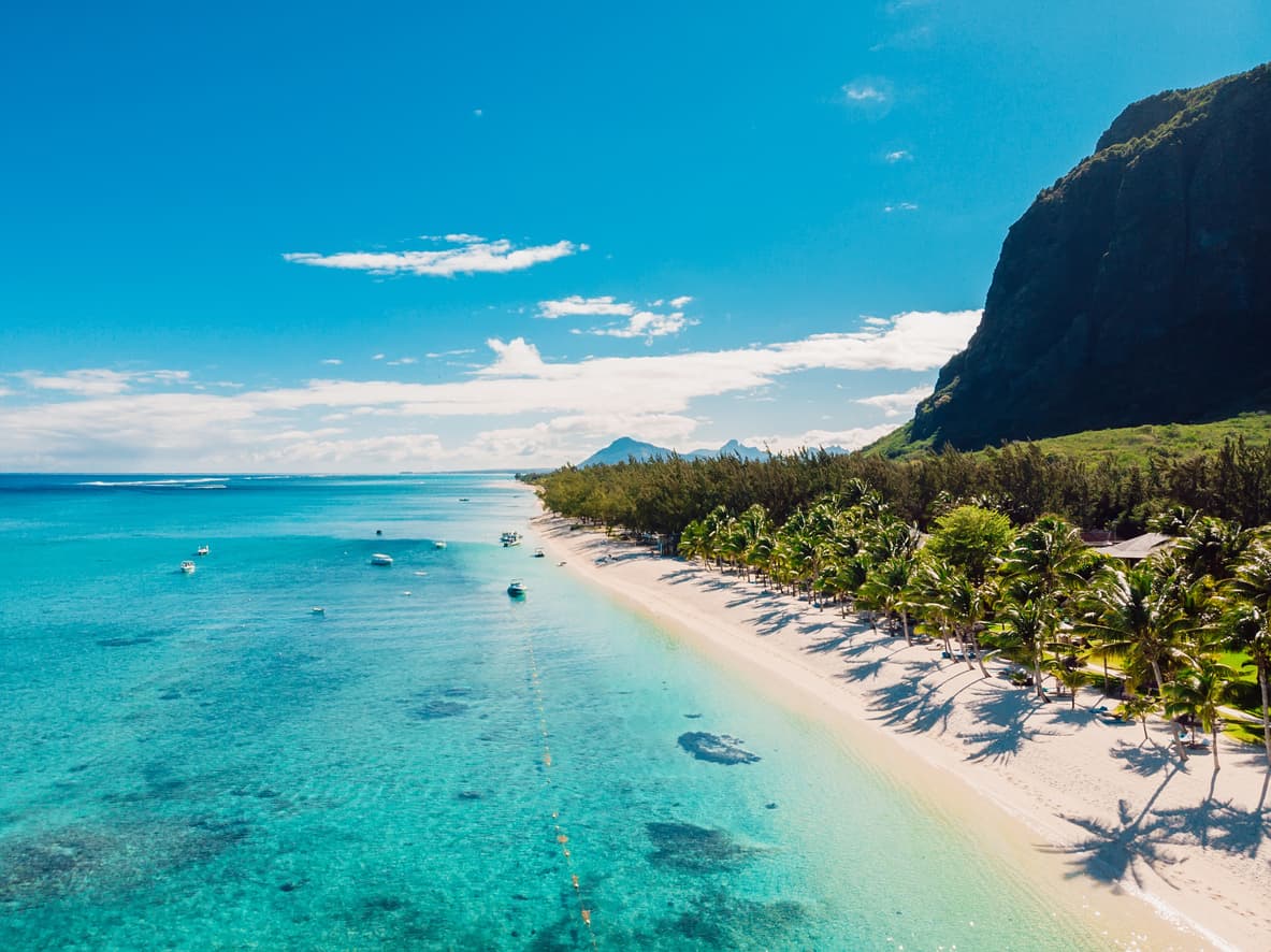 Plaje spectaculoase în Mauritius