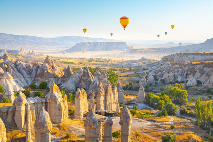 Cappadocia in Turcia
