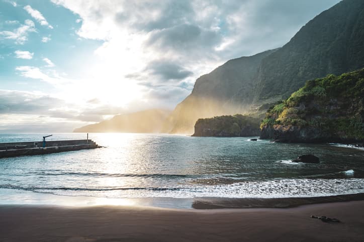 Plaja Seixal, Madeira
