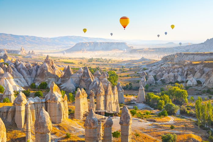 Cappadocia in Turcia